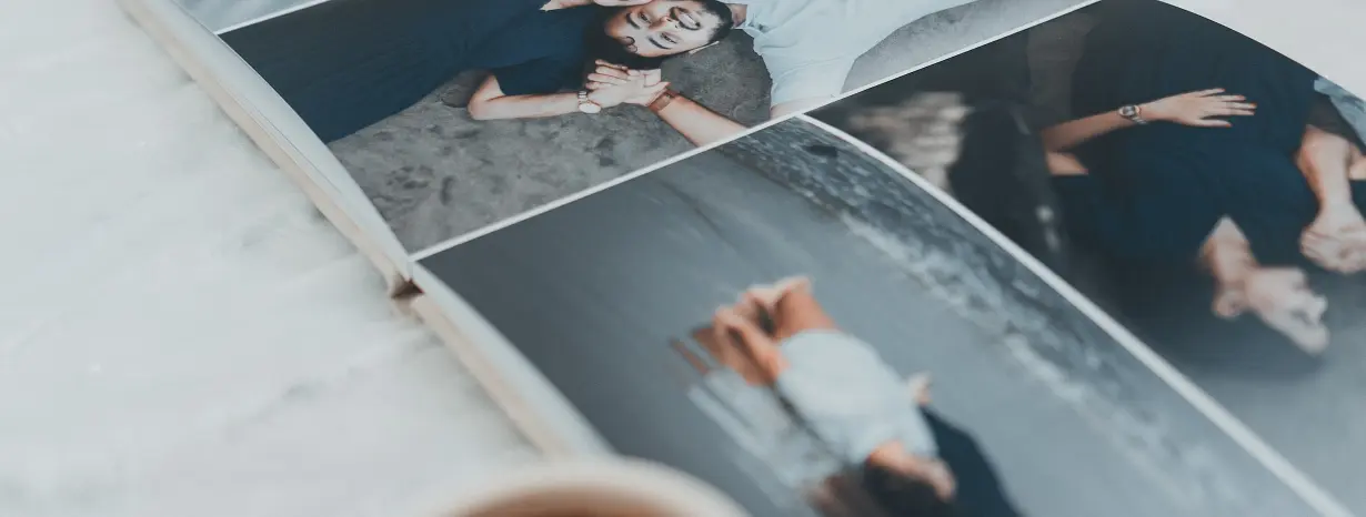 Производство глянцевой фотокниги LayFlat